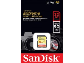 SanDisk 32GB Extreme SDXC UHS-I Memory Card
